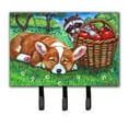 thumbnail image 1 of Carolines Treasures 7430TH68 Corgi With the Racoon Apple Thief Leash or Key Holder, 1 of 1
