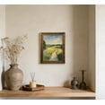 thumbnail image 5 of Vintage Carved Gold Frame Canvas Wall Art 3D Textured Country Farmhouse Style Painting Picture Wall Decor Field Grassland Plants Poster Print Artwork for Living Room Bedroom Home Decoration, 5 of 18