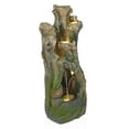 thumbnail image 2 of Alpine Corporation Tree Trunk Fountain with Lights, 2 of 4