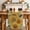 Yellow, Beige, variant on Sunflower Table Runner 72 Inches, Green Botanical Yellow Floral Rustic Plaid Bed Runner Dresser Scarves Tabletop for Indoor Outdoor Parties/Ceremony/Banquet, 18" x 72"