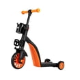 thumbnail image 2 of Triciclo infantil de juguete deportivo, equipo resistente, fácil de usar, bicicleta de equilibrio multiusos 3 Naranja, 2 of 8