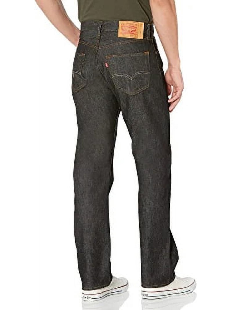 Men's Levi's® 501™ Original Shrink-To-Fit Jeans Color: Black Size