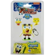 World's Coolest Sponge Bob Square Pants Meme Keychain for Kids , Plastic, 1.81"