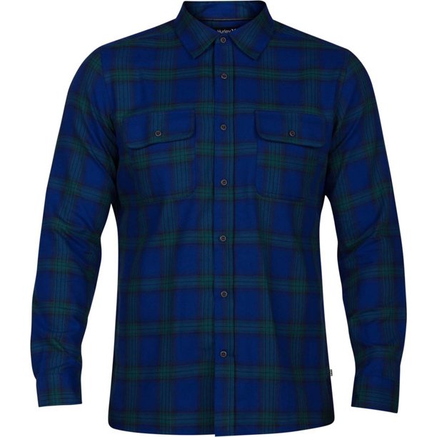Camiseta con Botones Hurley Syd para hombre color azul pequeña