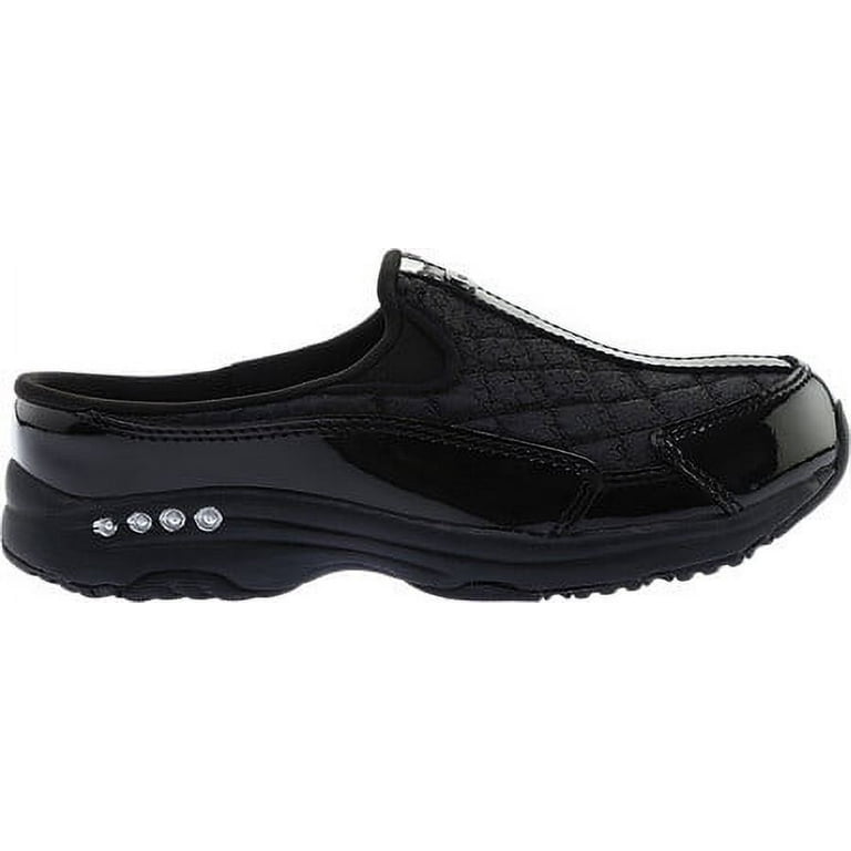 Easy Spirit Women's TravelTime Slip On Walking Sneaker Mule, Wide