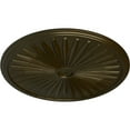 thumbnail image 3 of 33 1/8"OD x 3 1/2"ID x 1 3/8"P Leandros Ceiling Medallion (Fits Canopies up to 5"), Hand-Painted Green Gold, 3 of 6
