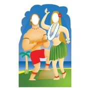 Hawaiian Couple Stand-In