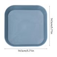 thumbnail image 3 of Leodye 1PCS Square Shallow Wide Pet Feeding Bowl Easy To Clean Food Water Snack Dish for Small Medium ss Dry Wet Food -5.71x5.71in, 3 of 6