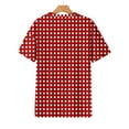 thumbnail image 4 of Birdeem Blouses pour Femmes Mode Imprimée T-Shirt Ample à Manches Courtes Chandail Tops, 4 of 12