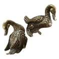 thumbnail image 3 of ULTNICE 1 Pair Brass Figure Sculptures Home Decor Ornament for Vintage Lovers, 3 of 8