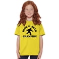 thumbnail image 3 of Bigfoot the Hide and Seek Champion Crewneck T Shirts Boy Girl Teen Brisco Brands M, 3 of 6