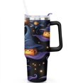 thumbnail image 2 of Halloween Stainless Steel Tumbler Happy Halloween Insulated Coffee Mug with Straw,Thermal with Lids for Hot and Cold Drinks for Outdoor Sports Wedding 40 oz Boo Tumbler, 2 of 7