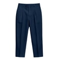thumbnail image 5 of SAWOBUUN Men's Pleated Dress Pants Straight Leg High Drape Business Casual Suit Trousers with Pockets, 5 of 6