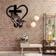 thumbnail image 4 of Adornos navideños Chopper, elegantes esculturas de pared de metal con forma de corazón, adornos navideños, decoraciones navideñas para exteriores, decoraciones navideñas, 4 of 7