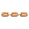 thumbnail image 1 of Transemion Dog Bed Washable For Clean And Odor-Free Sleeping Area Two Size For Choice khaki S 3Set, 1 of 6