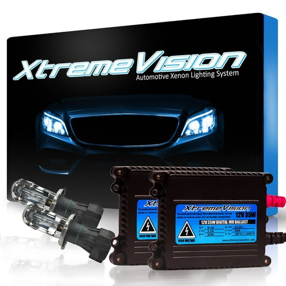 XtremeVision DC 35W H4 HID Bi-Xenon Kit- 4300K 5000K 6000K 8000K 10000K