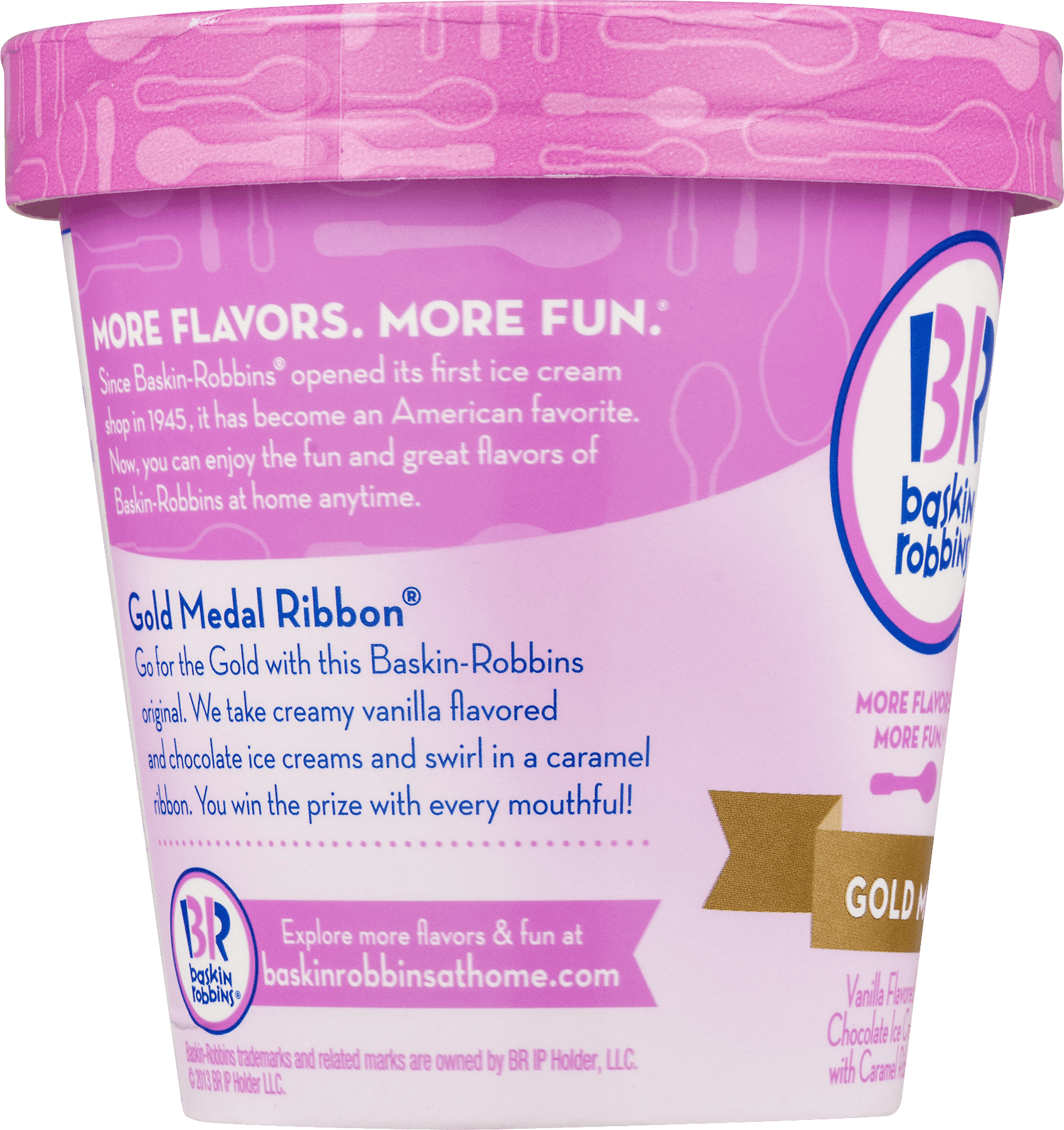 Gold Medal Ribbon Baskin Robbins