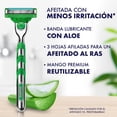 thumbnail image 2 of Rastrillo Gillette Mach3 Sensitive 4 Repuestos con Aloe, Piel Sensible, 2 of 5