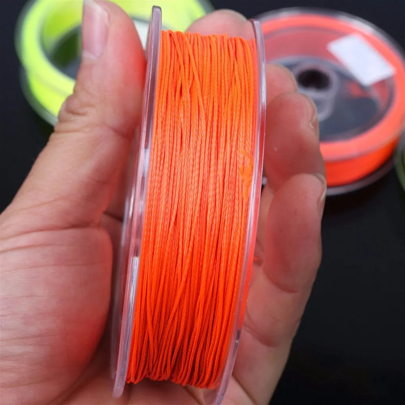 Nylon Fishing Line Fly Fishing Backing Line 50M/50Yards 20LB/30LB 8 Strands Polyester Braided Rope Strong Fly Wire Fishing Accessories