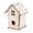 Ivory, variant on CoreLiving Wooden Bird House for Outside with Predator Guard Carbonized Nesting Box for Bluebird Wren Swallow Finch Durable Hanging Outdoor Birdhouse