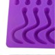 thumbnail image 3 of 20 Compartments Gummy Worms Silicone Mold for Chocolate Candy Gummy Cake with Dropper, 3 of 5