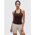 thumbnail image 2 of Musculosa CRZ YOGA Butterluxe Racerback Marrón XS, 2 of 5