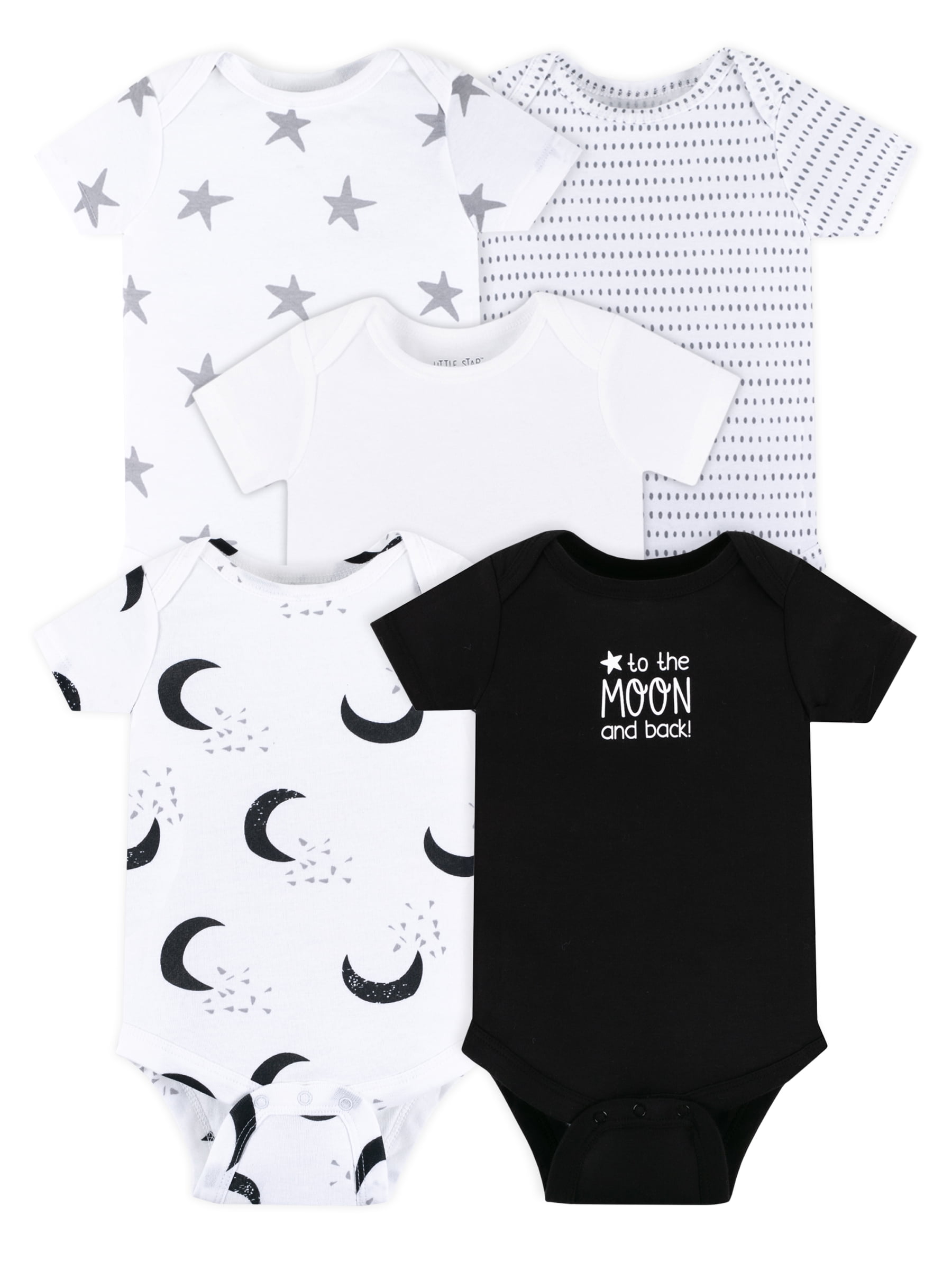 individually printed! Baby Bodysuit with birth dates Abbigliamento Abbigliamento unisex bimbi Body 