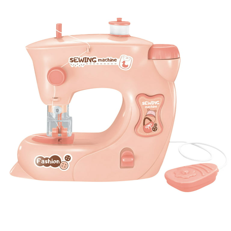 1 Set Portable Kids Sewing Machine Toy Educational Interesting Toy for Kids