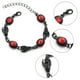 thumbnail image 3 of Collar gótico con forma de Y y gota de sangre, colgante de lágrima de cristal negro y rojo, joyería de Halloween para cosplay para mujer, 3 of 5