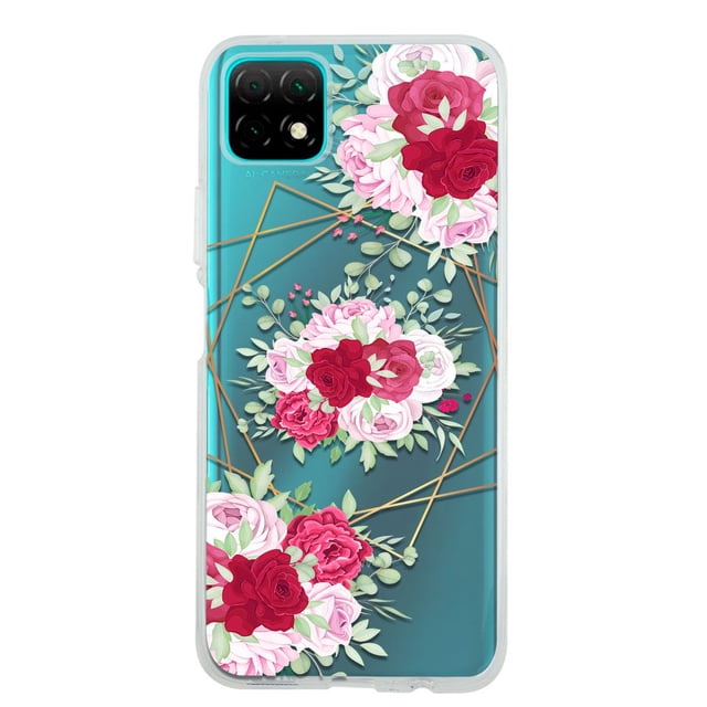 Funda InstaCase para Huawei Nova 9 SE Uso Rudo Flores y Lineas