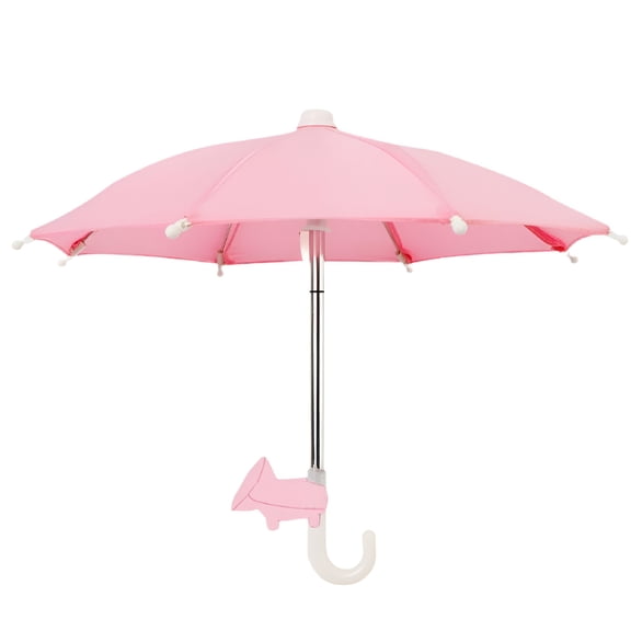 LAMIRO Mini Lovely Sun Umbrella Mobile Phone Holder Sunshade Suction Cup Outdoor
