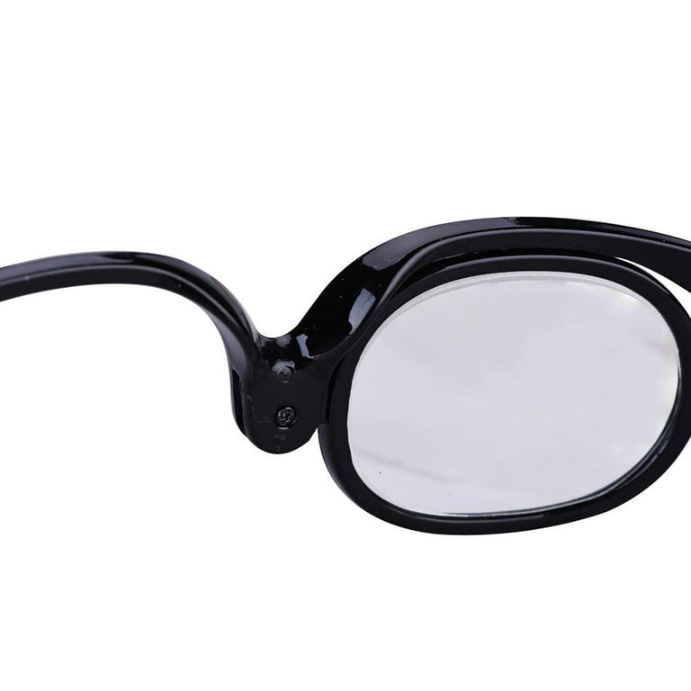 Walbest Women Eye Make Up 180 Degree Rotation Folding Monocle Magnifying  Makeup Reading Eye Glasses 