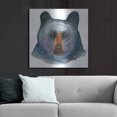 thumbnail image 6 of Luxe Metal Art ' Black Bear' by Jeannine Saylor, Metal Wall Art, 36"x36", 6 of 9