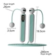 thumbnail image 2 of Jump Rope, Training Ropeless Skipping Rope for Fitness, Adjustable Weighted Cordless Jump Rope for Men Women Kids, 2 of 5
