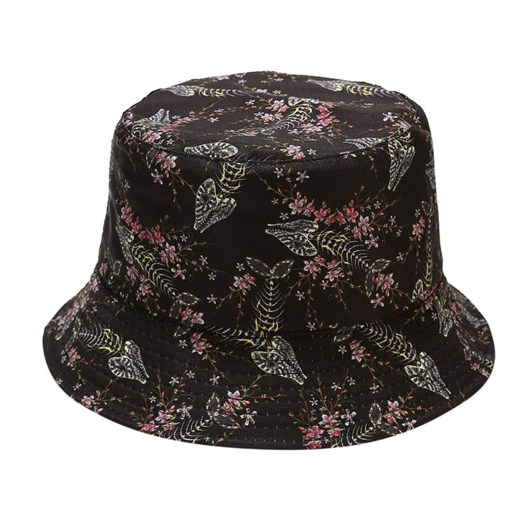 2DXuixsh Garden Hat Men Basin Sunshade Women Bucket Hat Fisherman Hat Hat  Outdoor Fashion Printing Baseball Caps Bucket Hat Bag Hats for Men Women