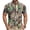 Brown, variant on Cycling Shirt Short Sleeve, Deep Timber & Maple Camo 1/4 Zip Top, Premium Mens Cycling Jersey for Gravel Endurance, Quick Dry Mechanical Stretch Bike Riding Shirt