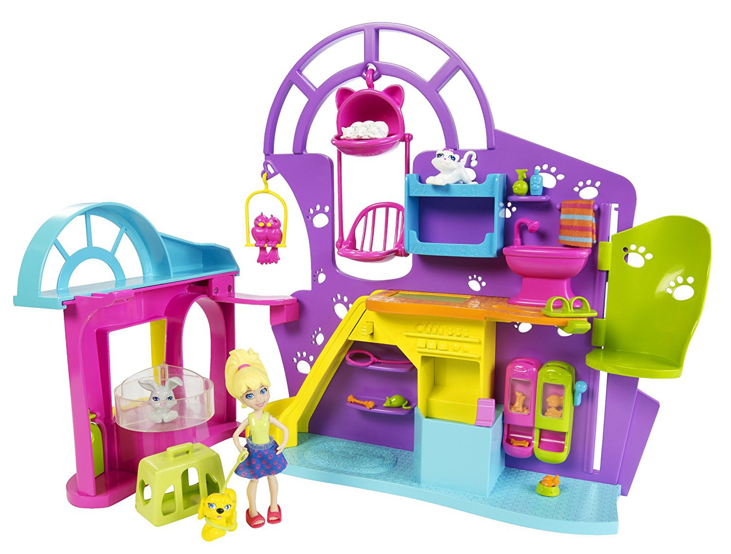 Polly Pocket Playtime Doll Pet Shop 