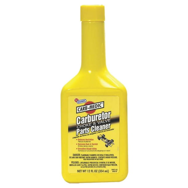Carb Medic M4816 Carburetor Cleaner, 12 oz, Plastic Bottle, Light