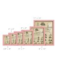 thumbnail image 3 of Encyclopediae I -Framed Print w/glass-Sunset Pink, 3 of 8