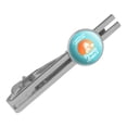 thumbnail image 1 of I Wanna Be Where the People Aren't Funny Humor Round Tie Bar Clip Clasp Tack Silver Color Plated, 1 of 6