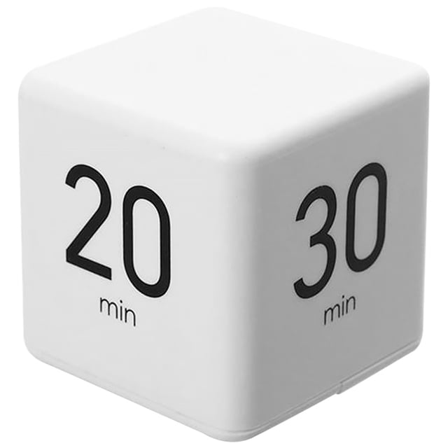 Kearding Cubo de cocina Temporizador Fitness Tiempo de cocción Recordatorio Niños Estudiante Reloj Herramientas y accesorios para hornear 15-20-30-60 minutos Kearding HA001269-02