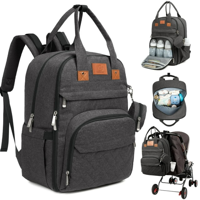 Backpack KeaBabies Rove Large Waterproof Diaper Bag
