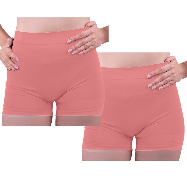 Paquete de 2 Short Licra Mujer, Corto, Unitalla, Deportivo, Atlético, Boxer