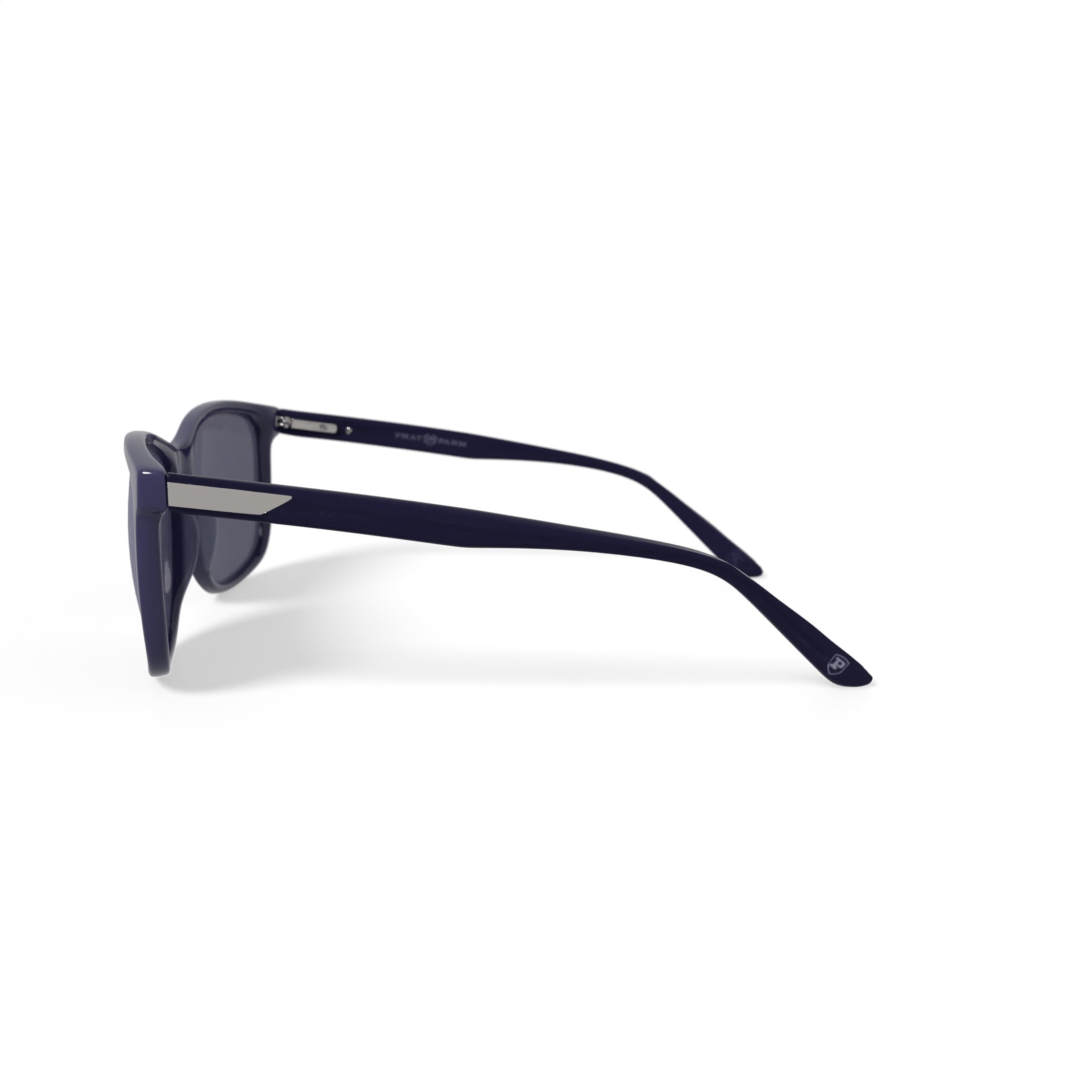 Phat Farm Rx'able Mens Sunglasses, Hv111, Navy, 61.0-16.5-150, with Case