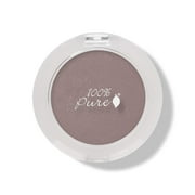 100% PURE Pressed Powder Eye Shadow (Fruit Pigmented), Petal Tip, Shimmer Eyeshadow, Buildable Pigment, Easy to Apply, Natural Makeup (Sheer Matte Pink w/Nude Undertones) - 0.07 oz