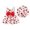 Red, variant on Toddler Girl Dress Sleeveless Floral Print Lovely Breathable Fashion for Summer and Casual Dress Set