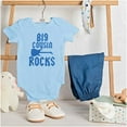thumbnail image 3 of Big Cousin Rocks Cuz Relatives Romper Boys or Girls Infant Baby Brisco Brands 12M, 3 of 6