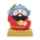 thumbnail image 1 of Estatua del dios chino de la riqueza, mini escultura, artesanía, figurita Feng Shui de escritorio Zhao Gongming, 1 of 9