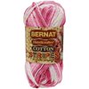 Spinrite Handicrafter Cotton Yarn, Stripes, Pinky