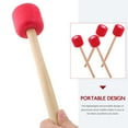 thumbnail image 4 of LITINKIMI Soft Drum Mallet EVA Foam 2 Pairs 12.8x2in, 4 of 8